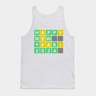 Happy New Year 2024 Tank Top